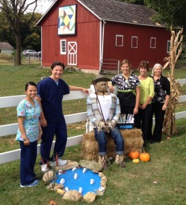 Bourbonnais dentist and his team visit Scarecrow Hollow at Perry Farm Park